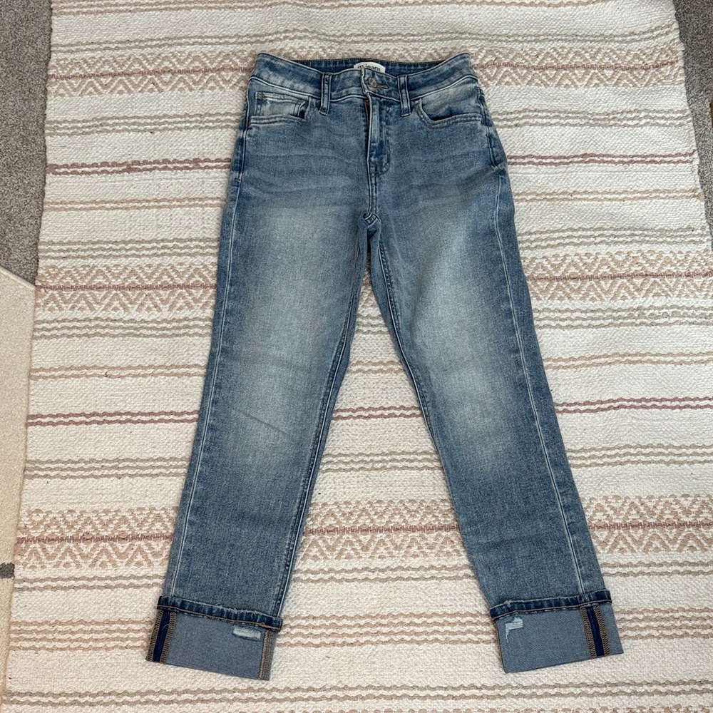 Maurices Light Blue Ankle Jeans